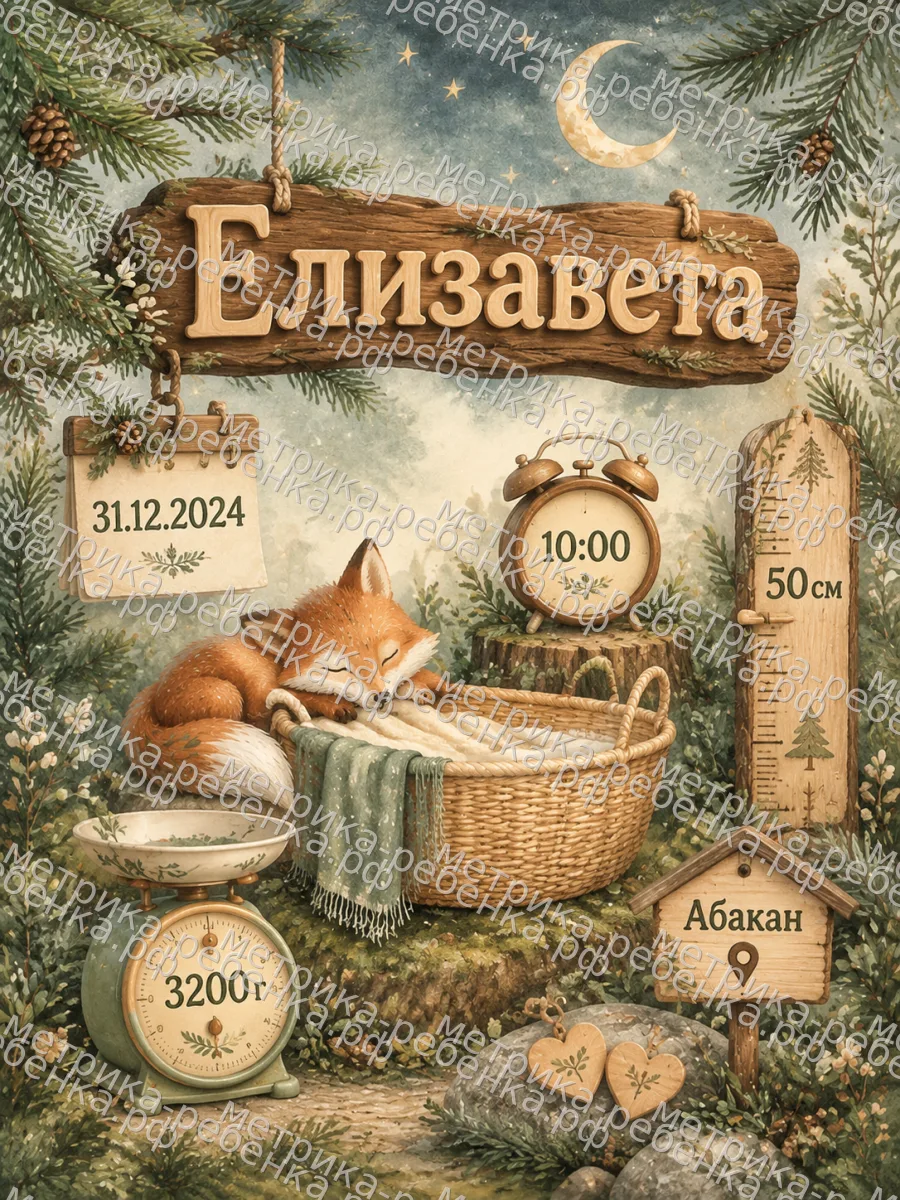 Метрика Елизавета