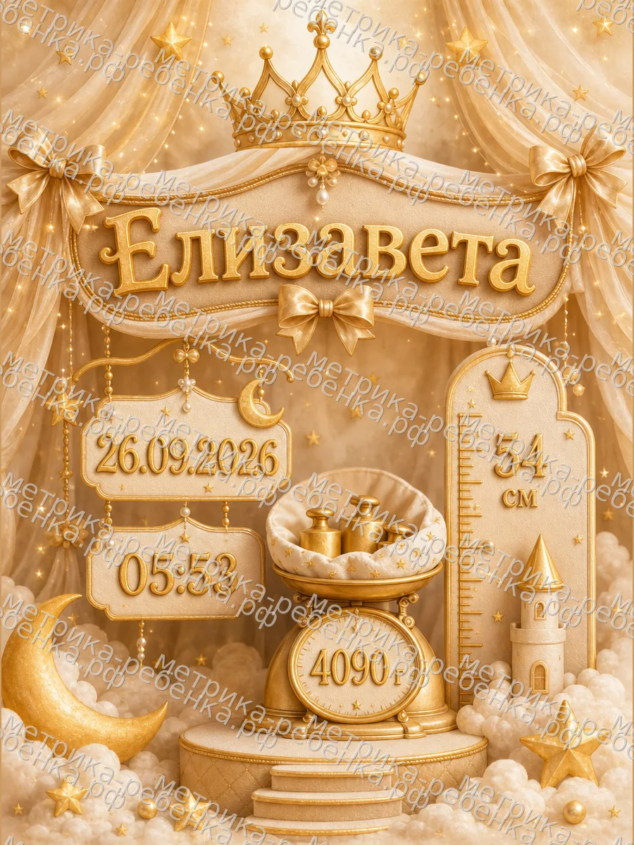 Метрика Елизавета