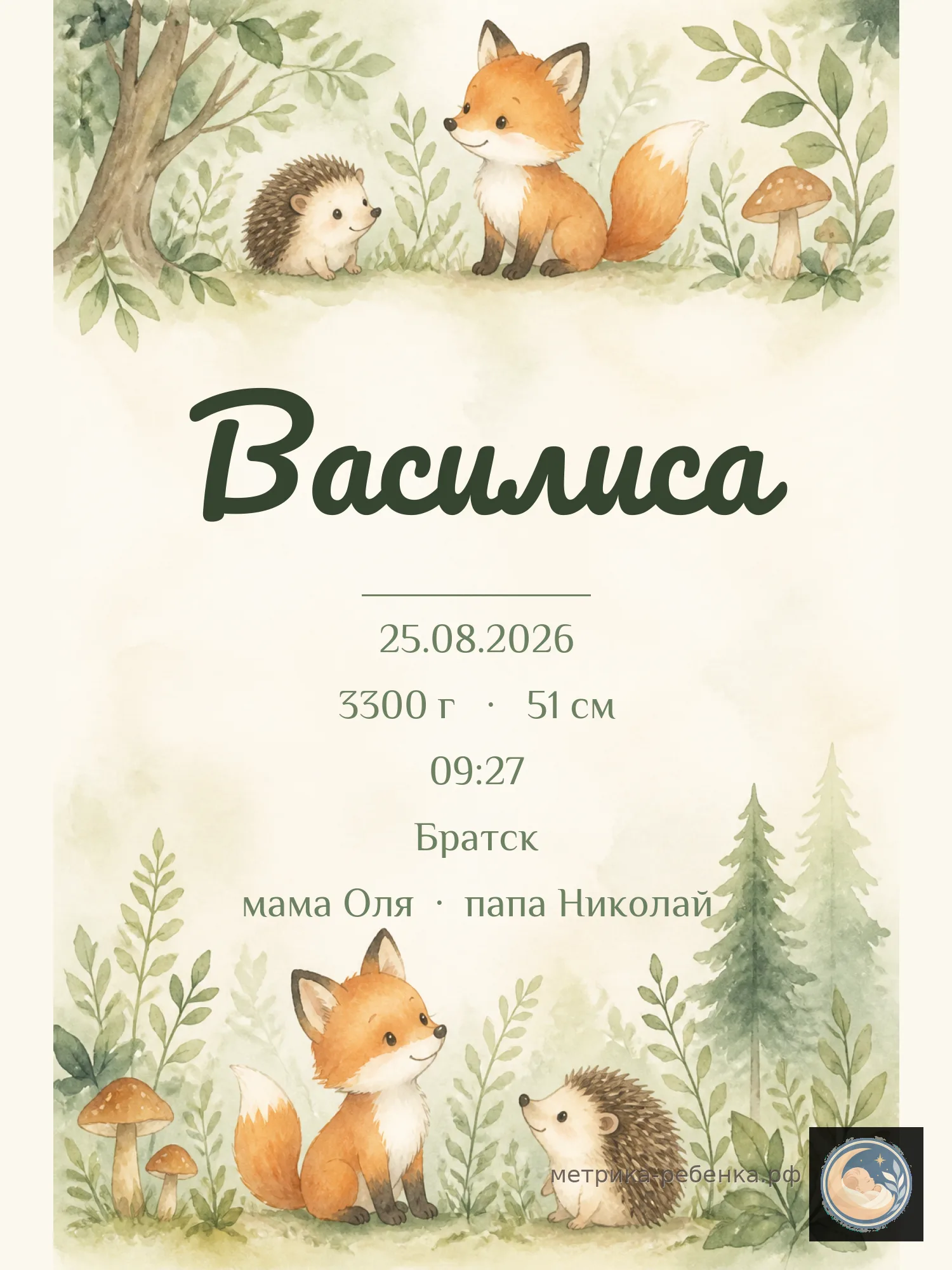 Метрика Василиса