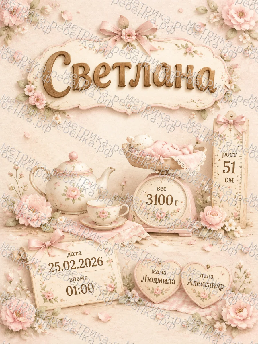 Метрика Светлана