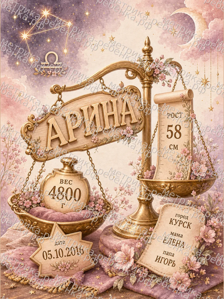 Метрика Арина