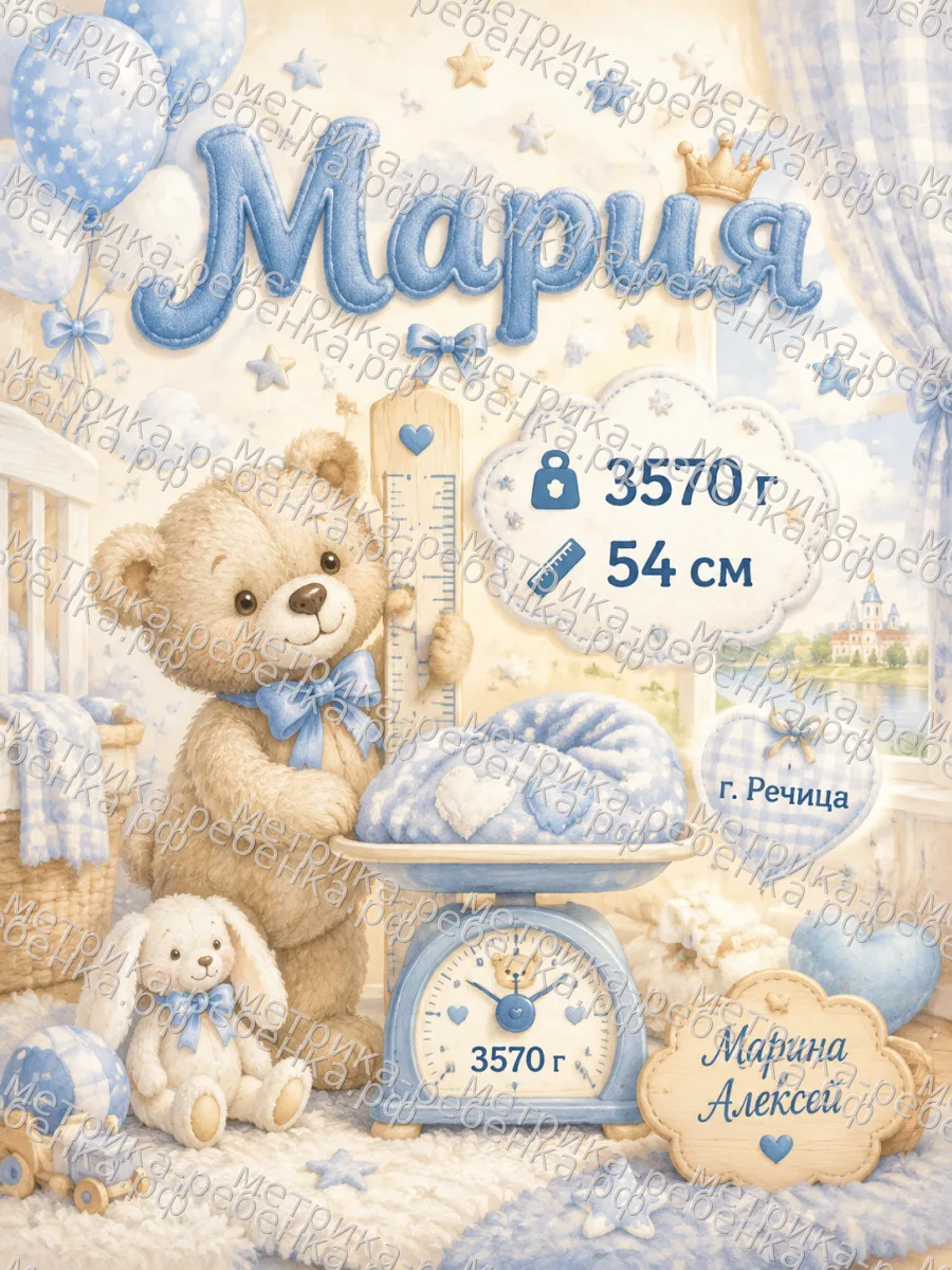 Метрика Мария