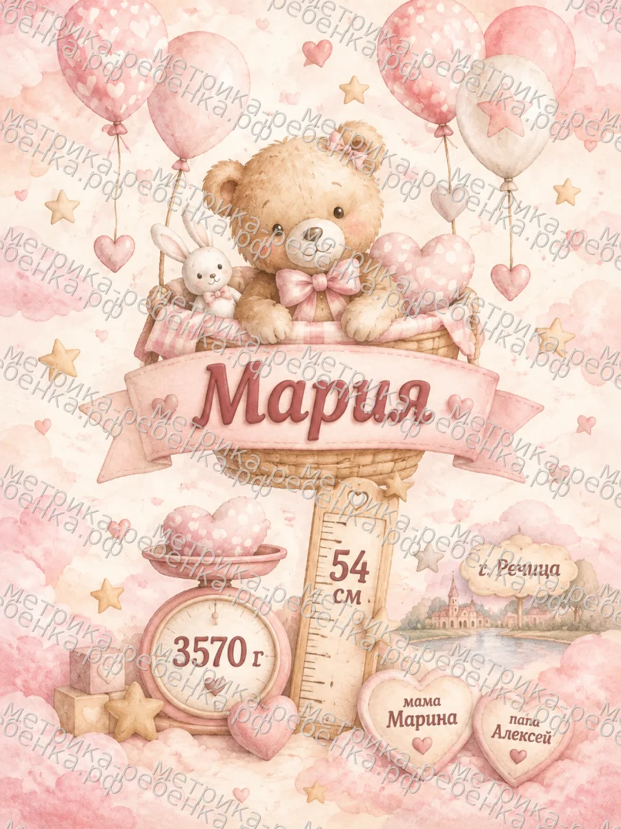 Метрика Мария
