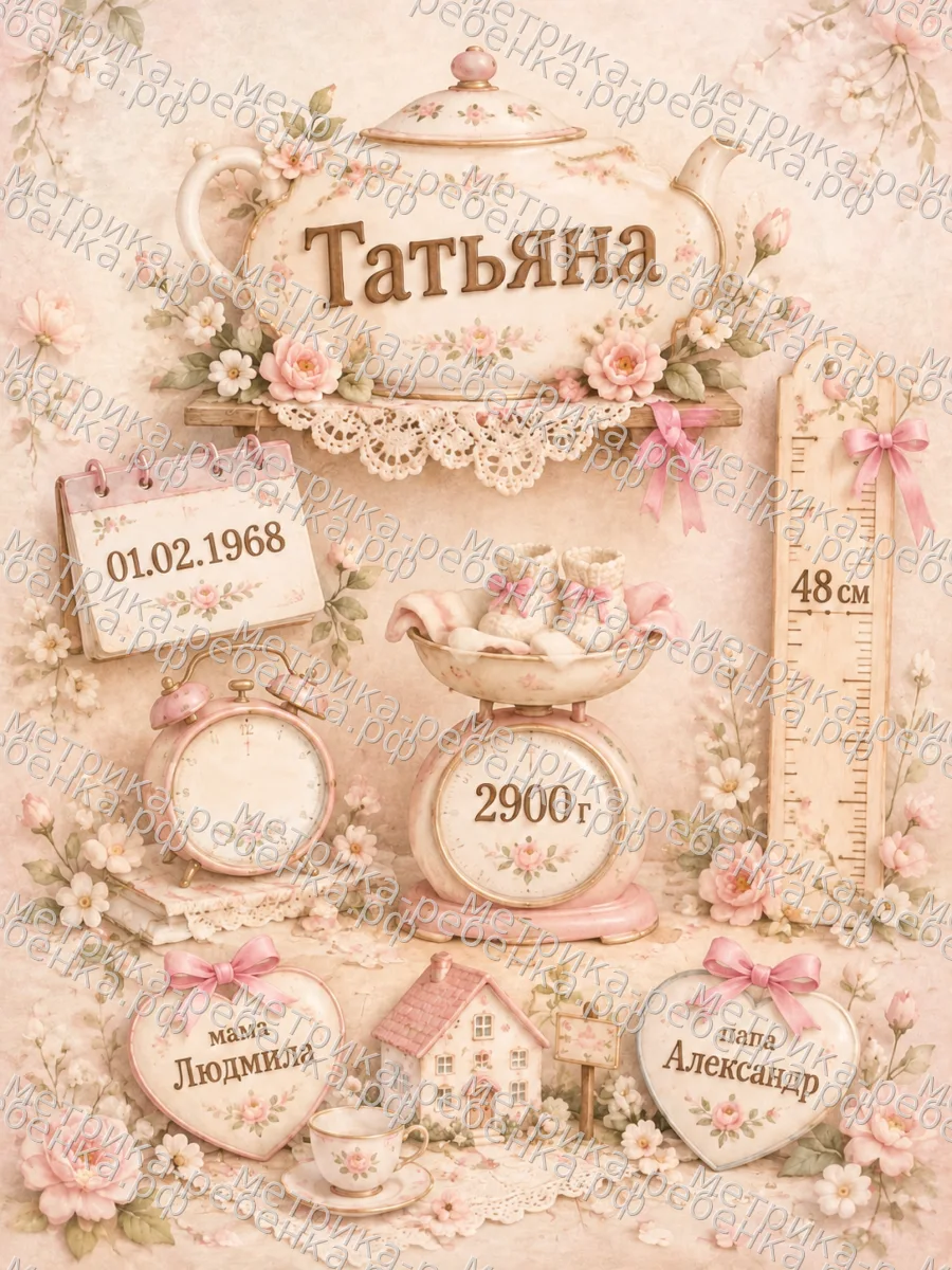 Метрика Татьяна
