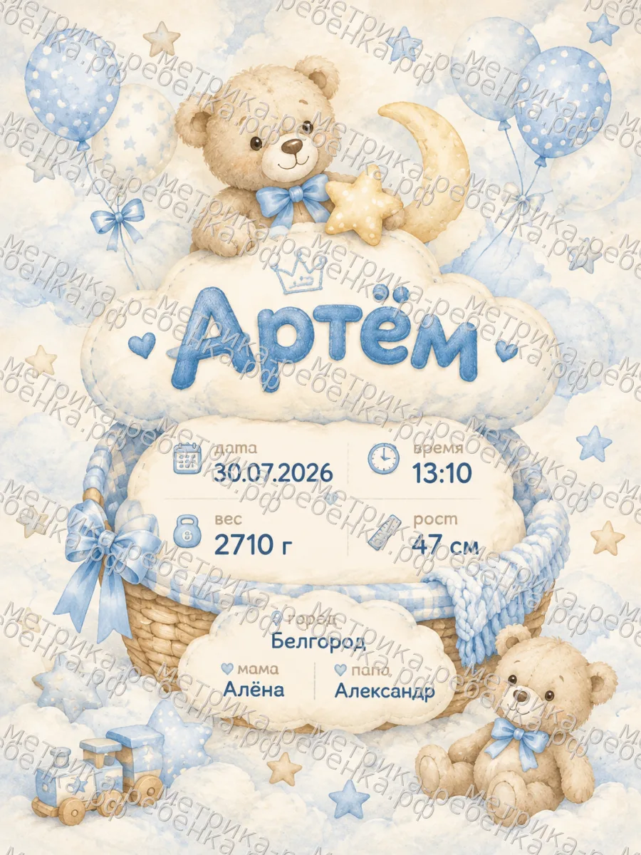 Метрика Артём