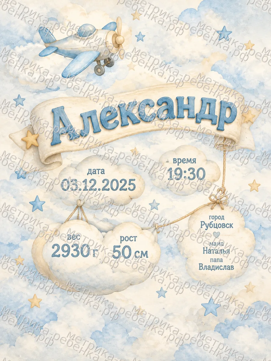 Метрика Александр