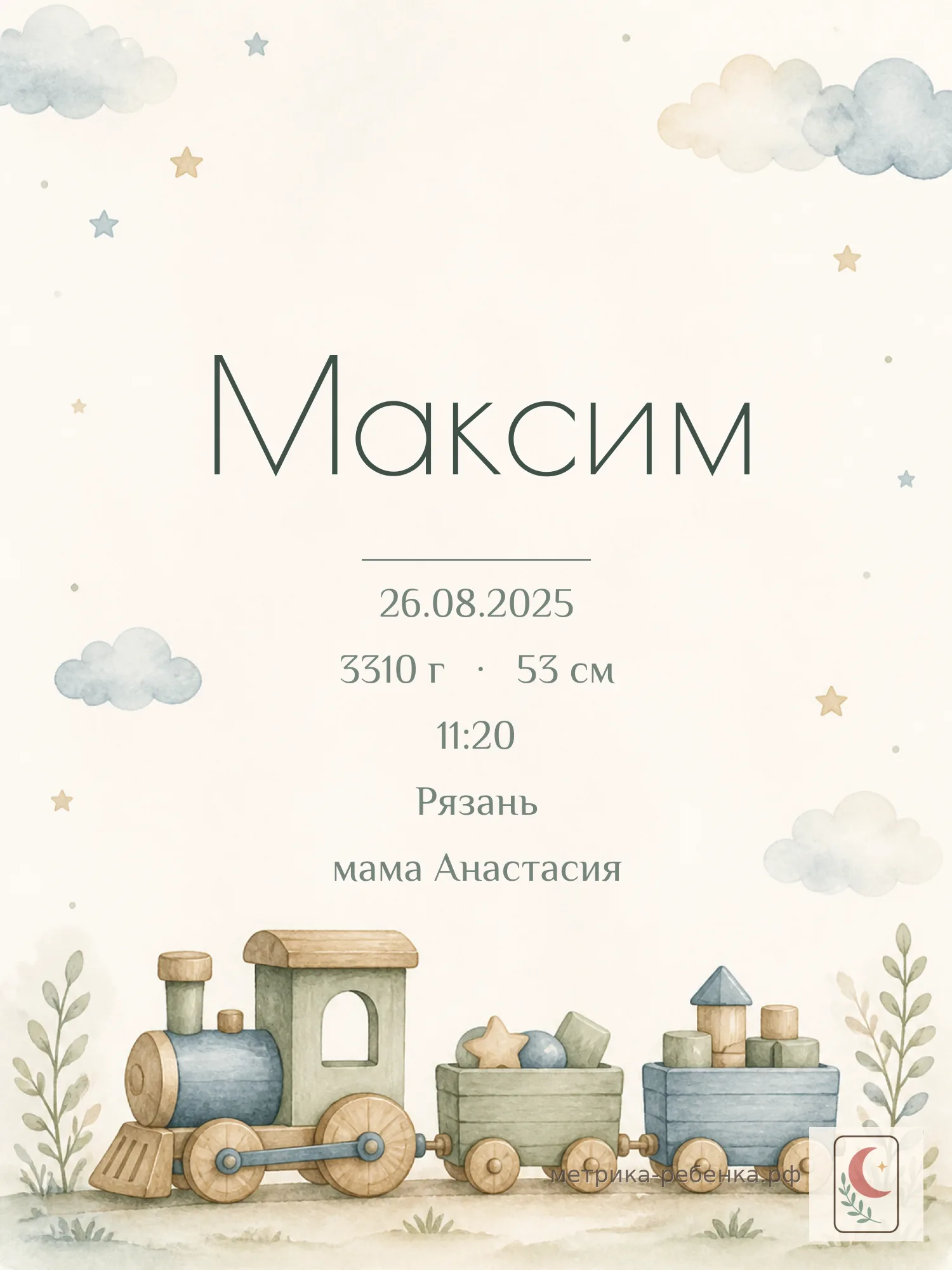 Метрика Максим