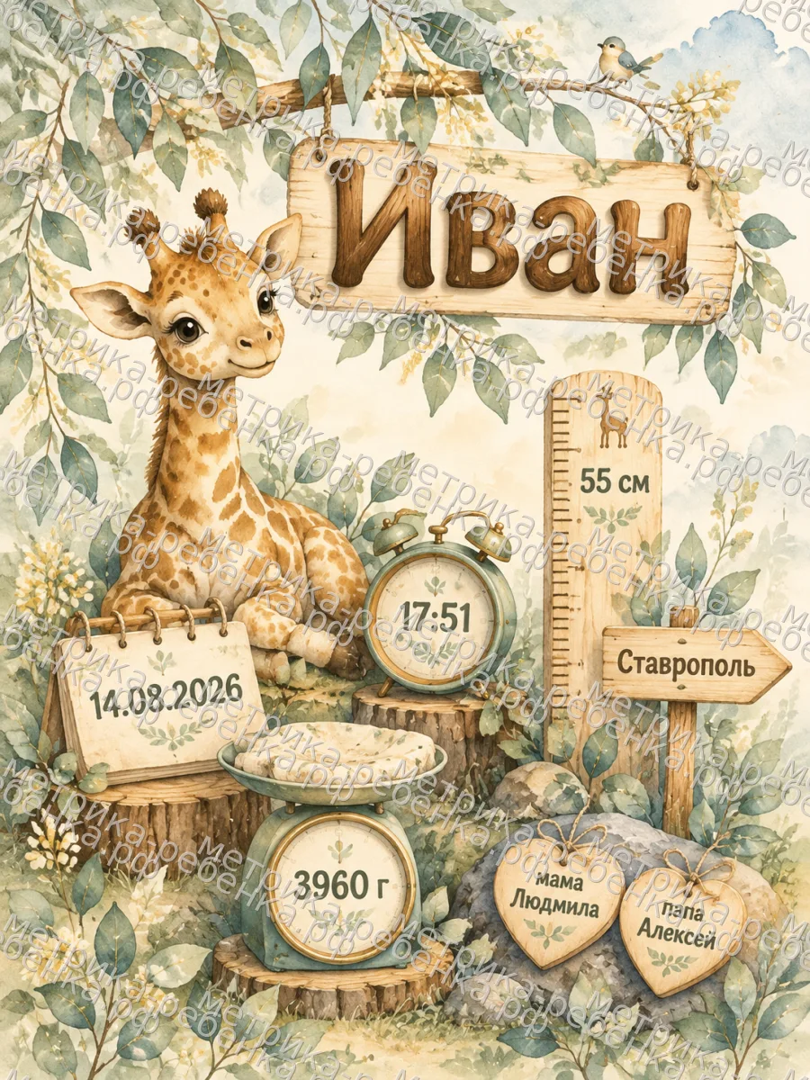 Метрика Иван