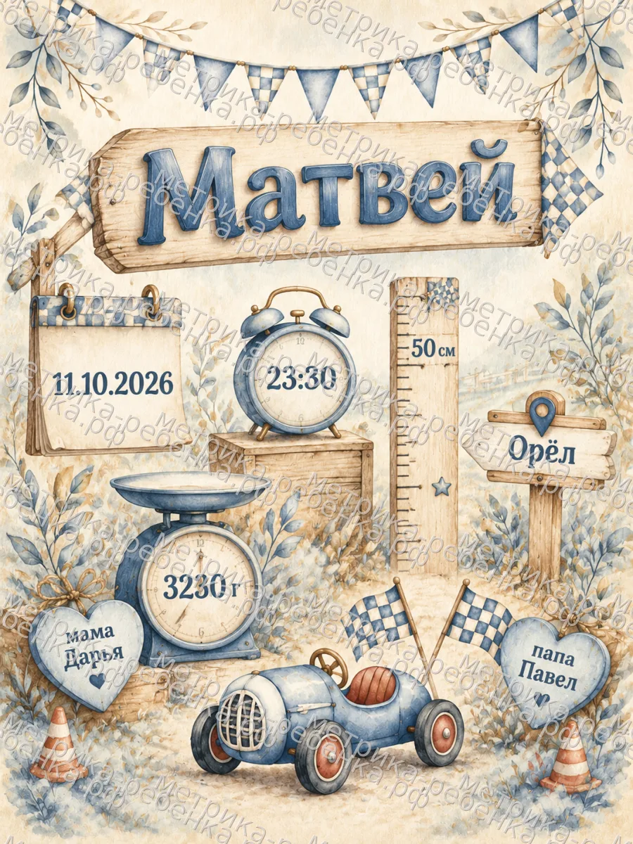 Метрика Матвей