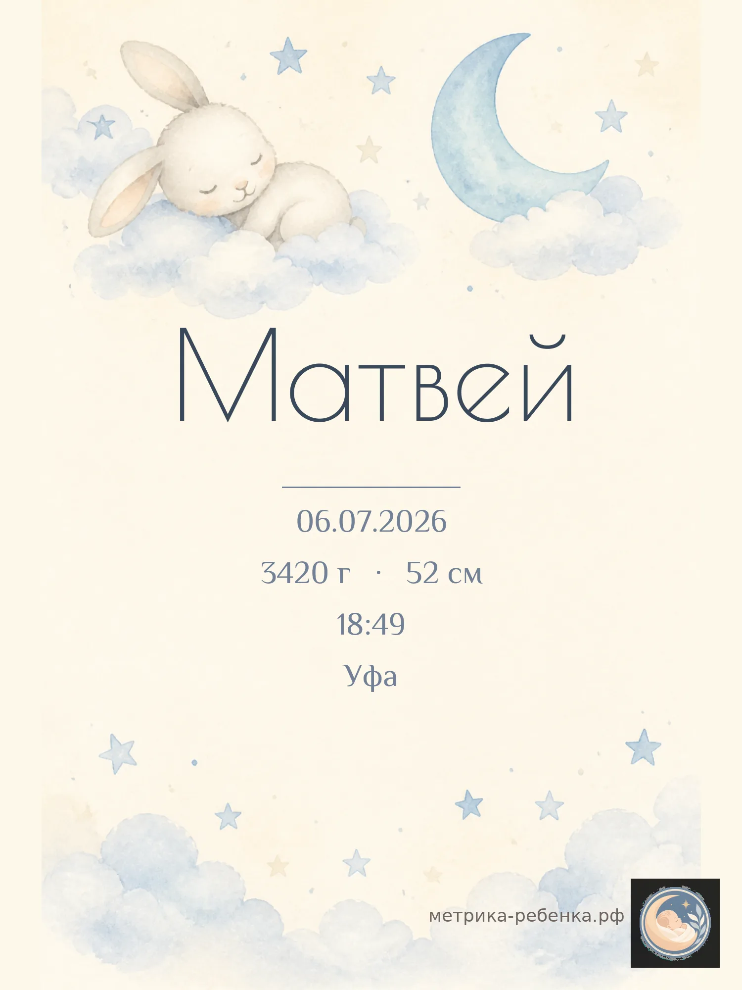 Метрика Матвей