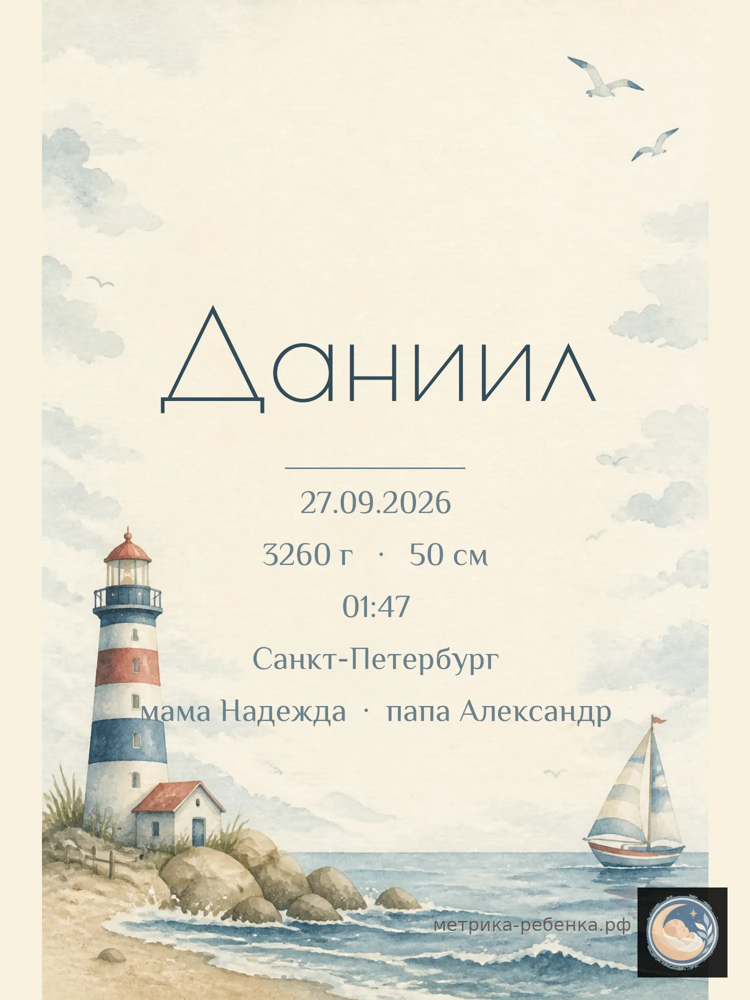 Метрика Даниил