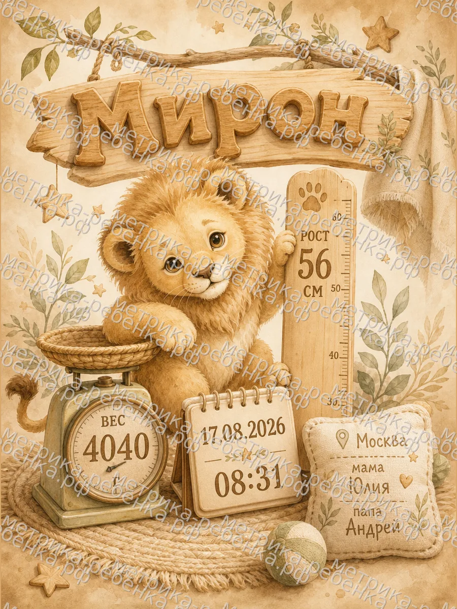 Метрики для имени Мирон