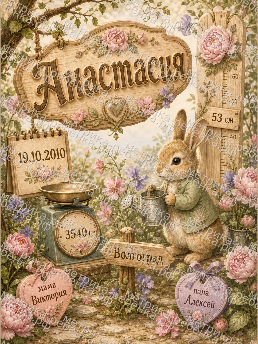 Метрика Анастасия