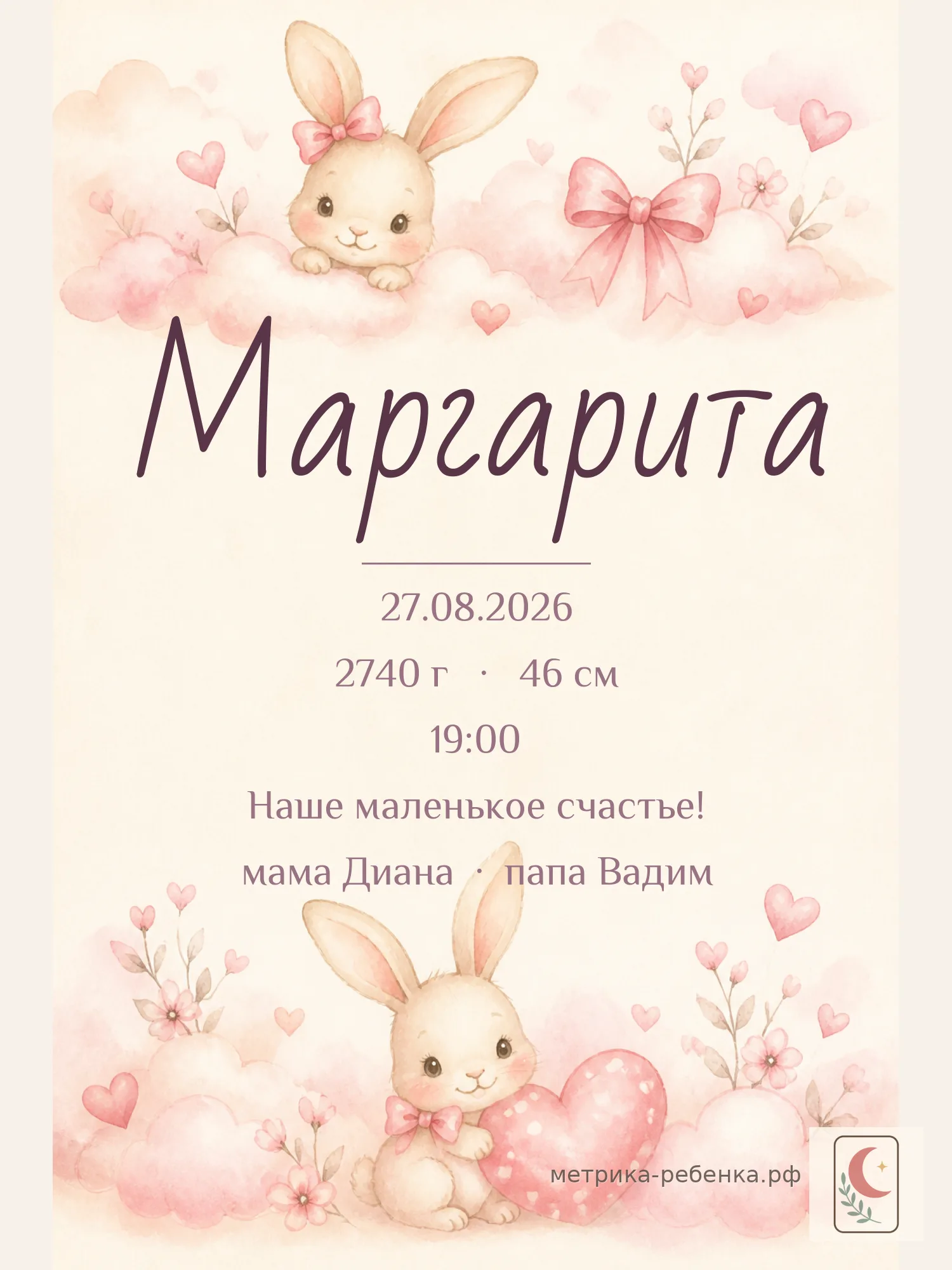 Метрика Маргарита