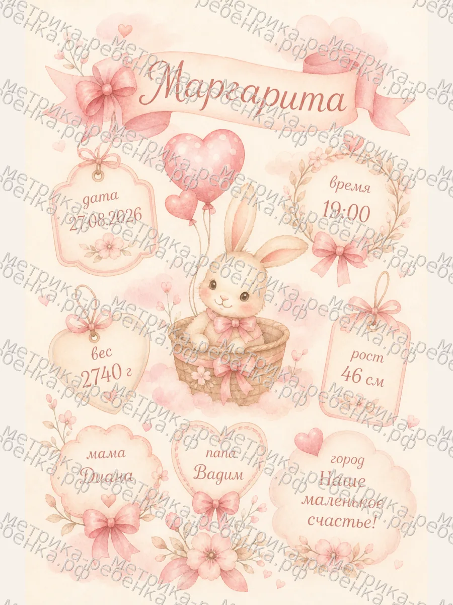 Метрика Маргарита