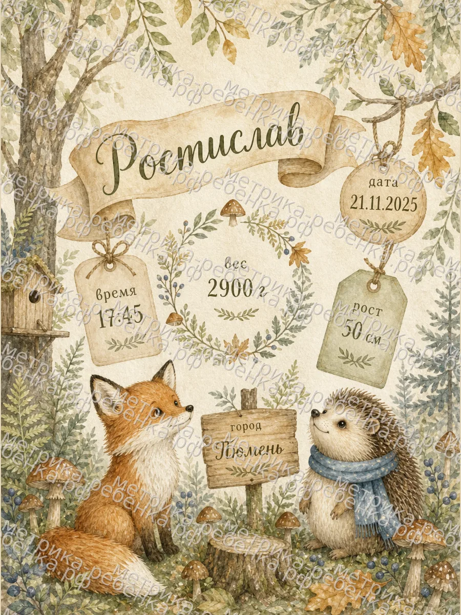 Метрика Ростислав