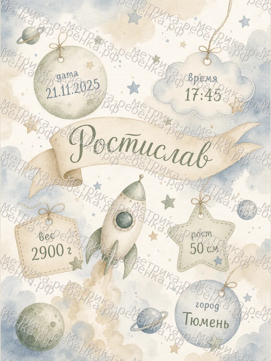 Метрика Ростислав