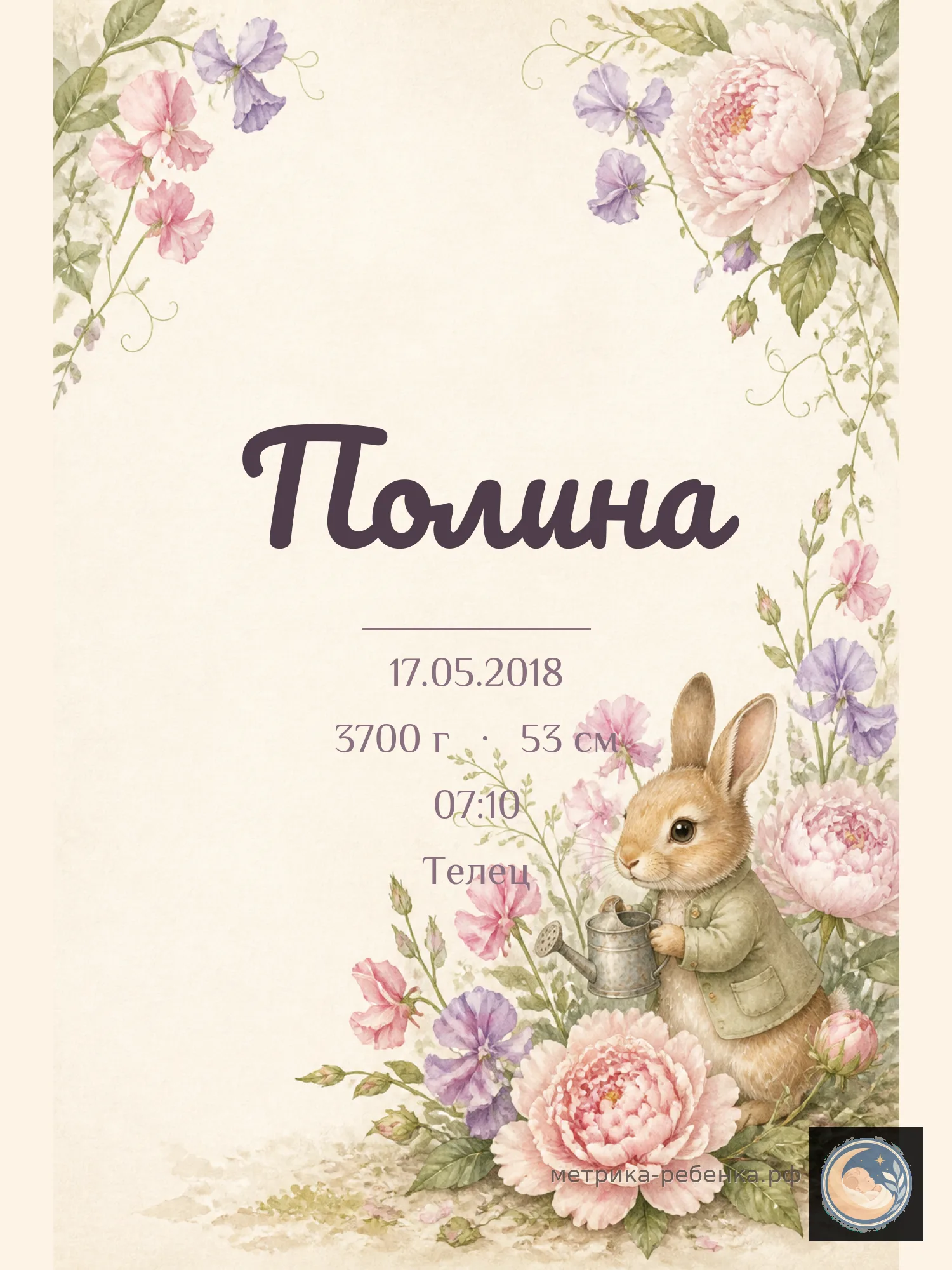 Метрика Полина