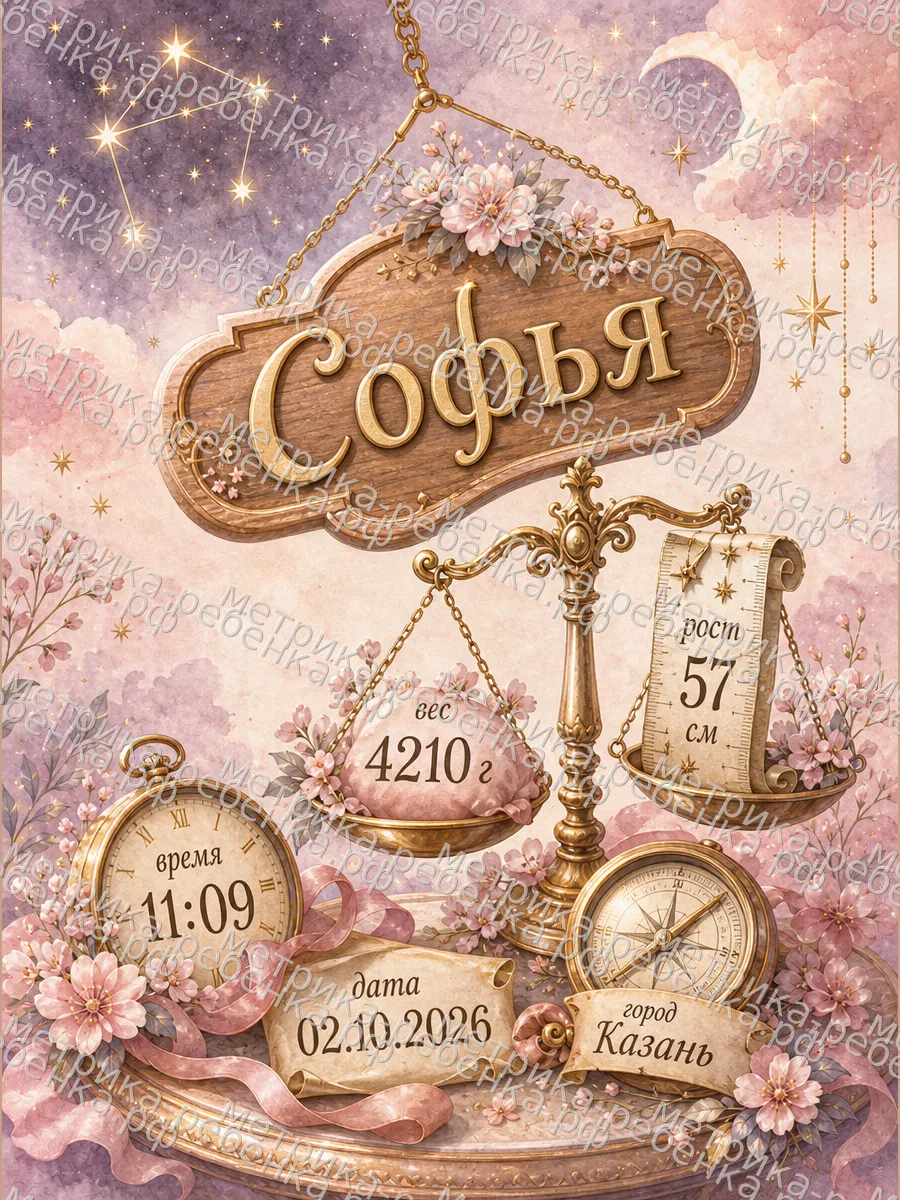 Метрика Софья