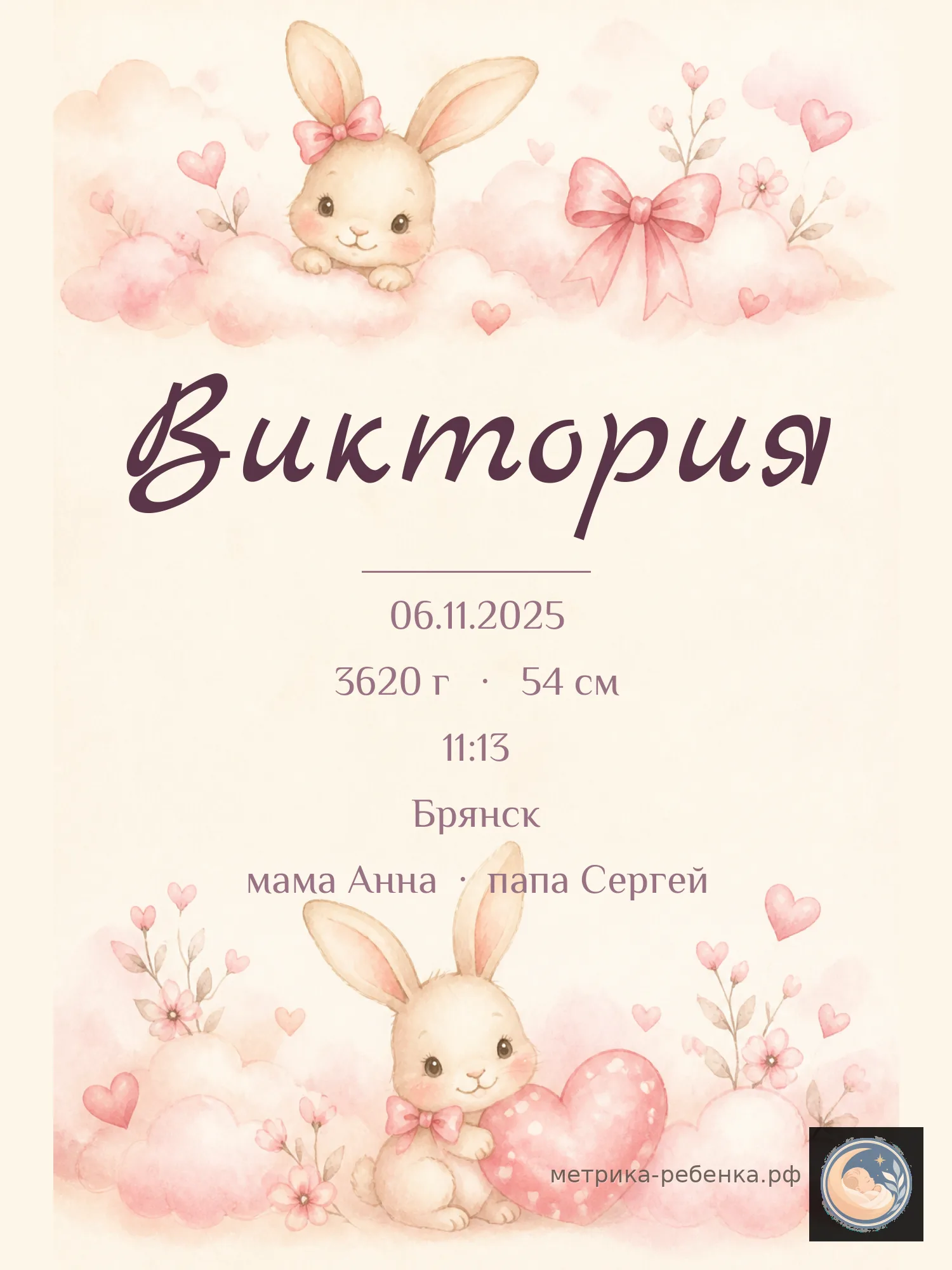 Метрика Виктория