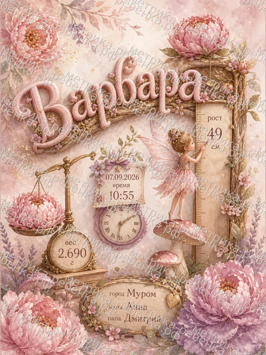 Метрика Варвара