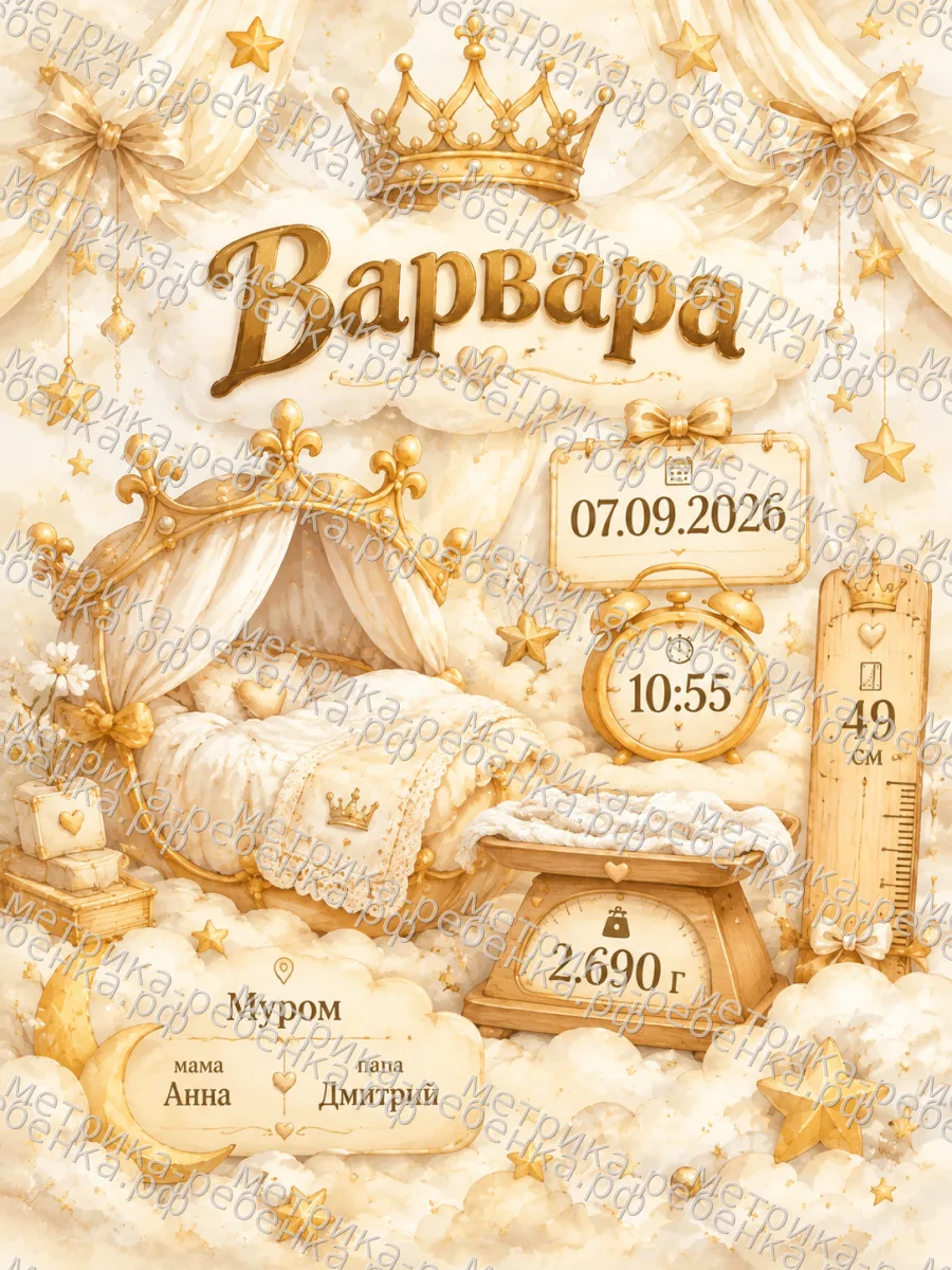 Метрика Варвара
