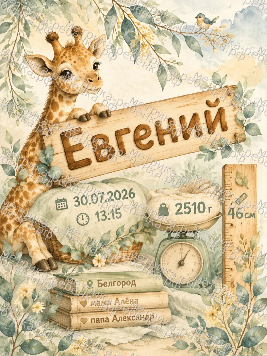 Метрика Евгений