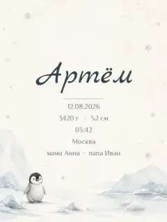 Пингвинёнок
