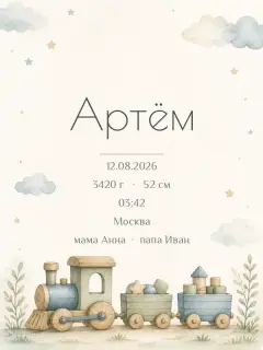 Паровозик